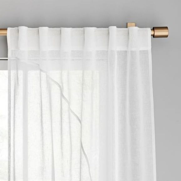 West Elm Contrast Circle Curtains (Set of 2 Panels) - Picture 2 of 7